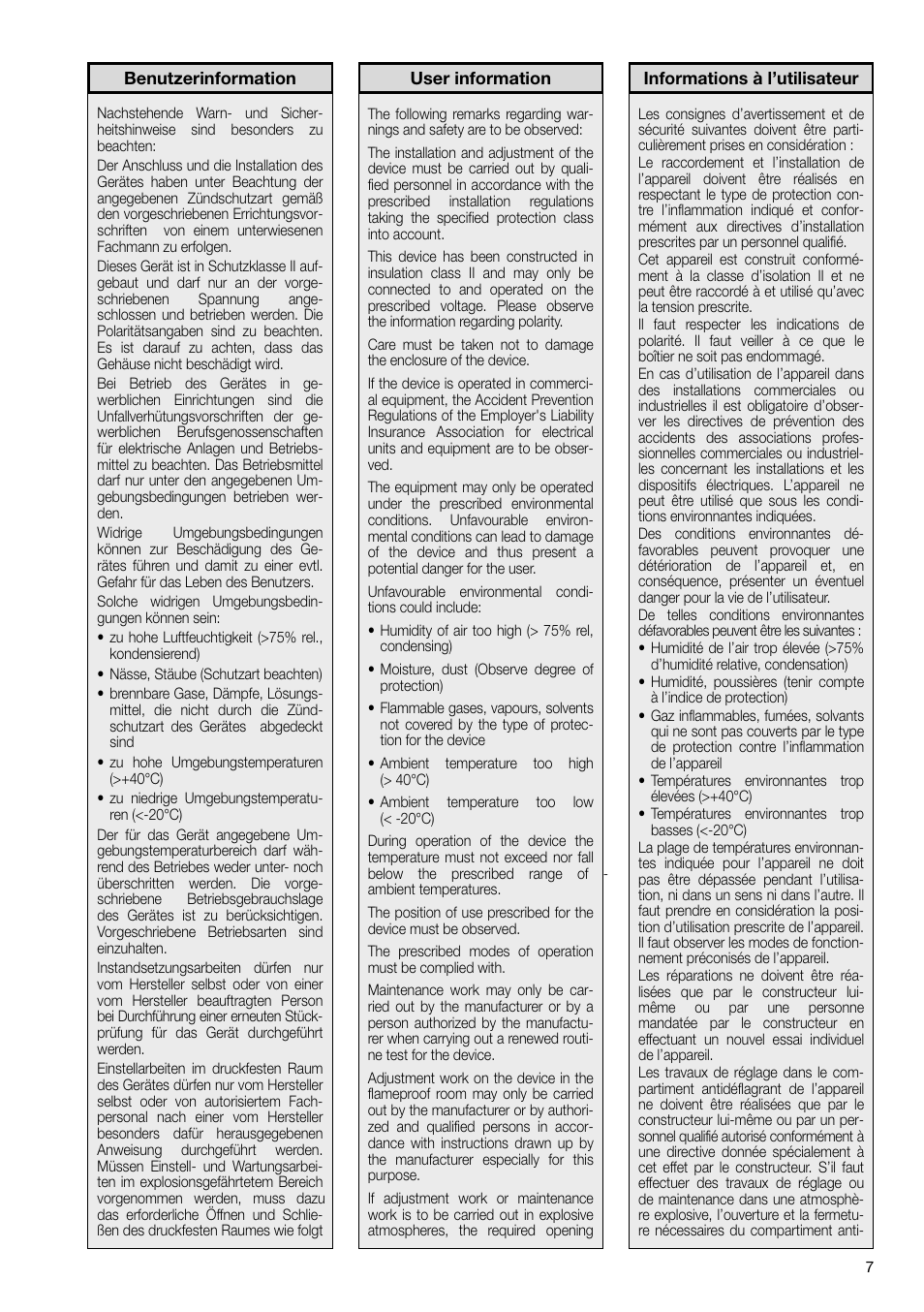 MEDC dGW 21 User Manual | Page 7 / 8