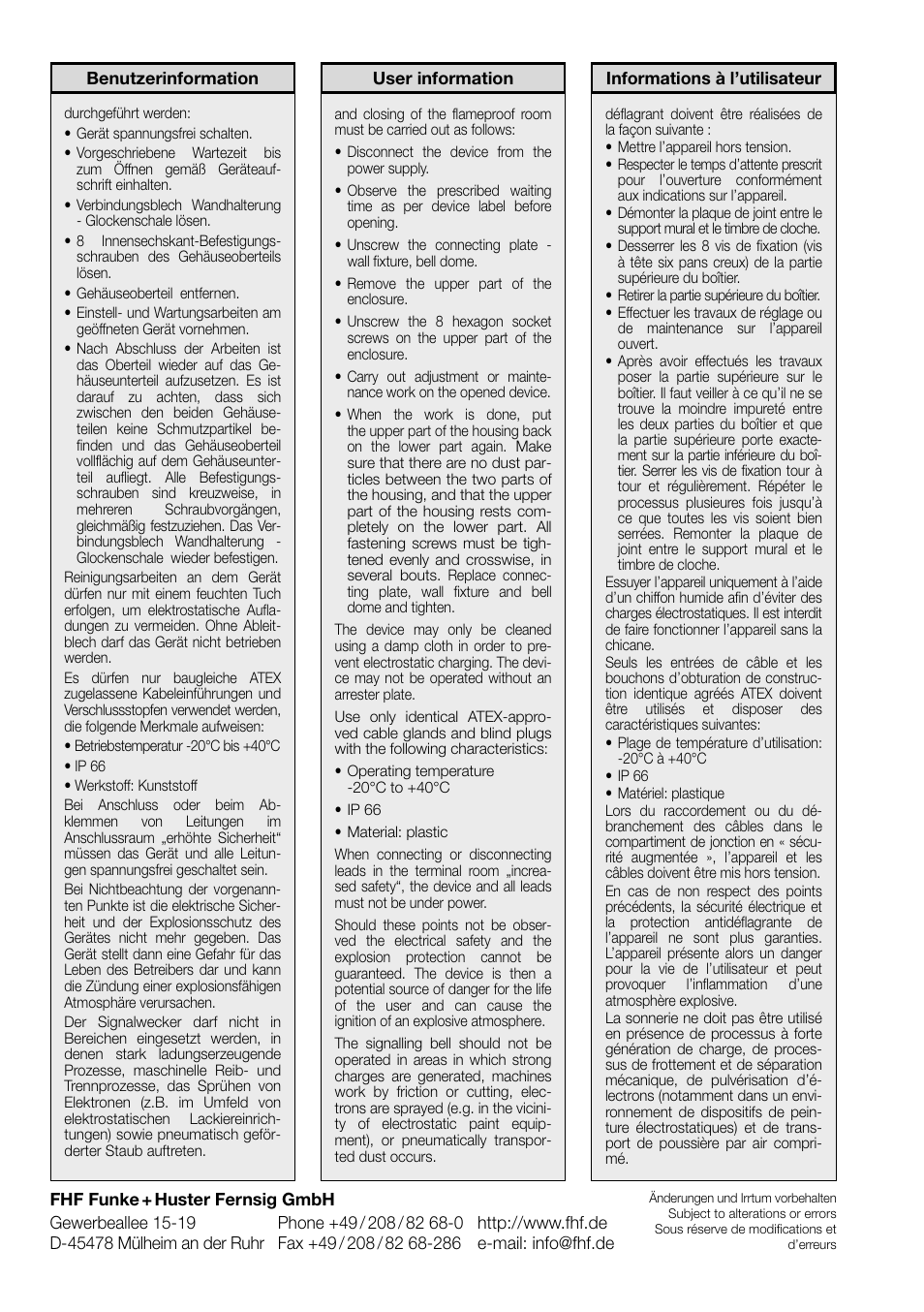 MEDC dGW 21 User Manual | Page 8 / 8