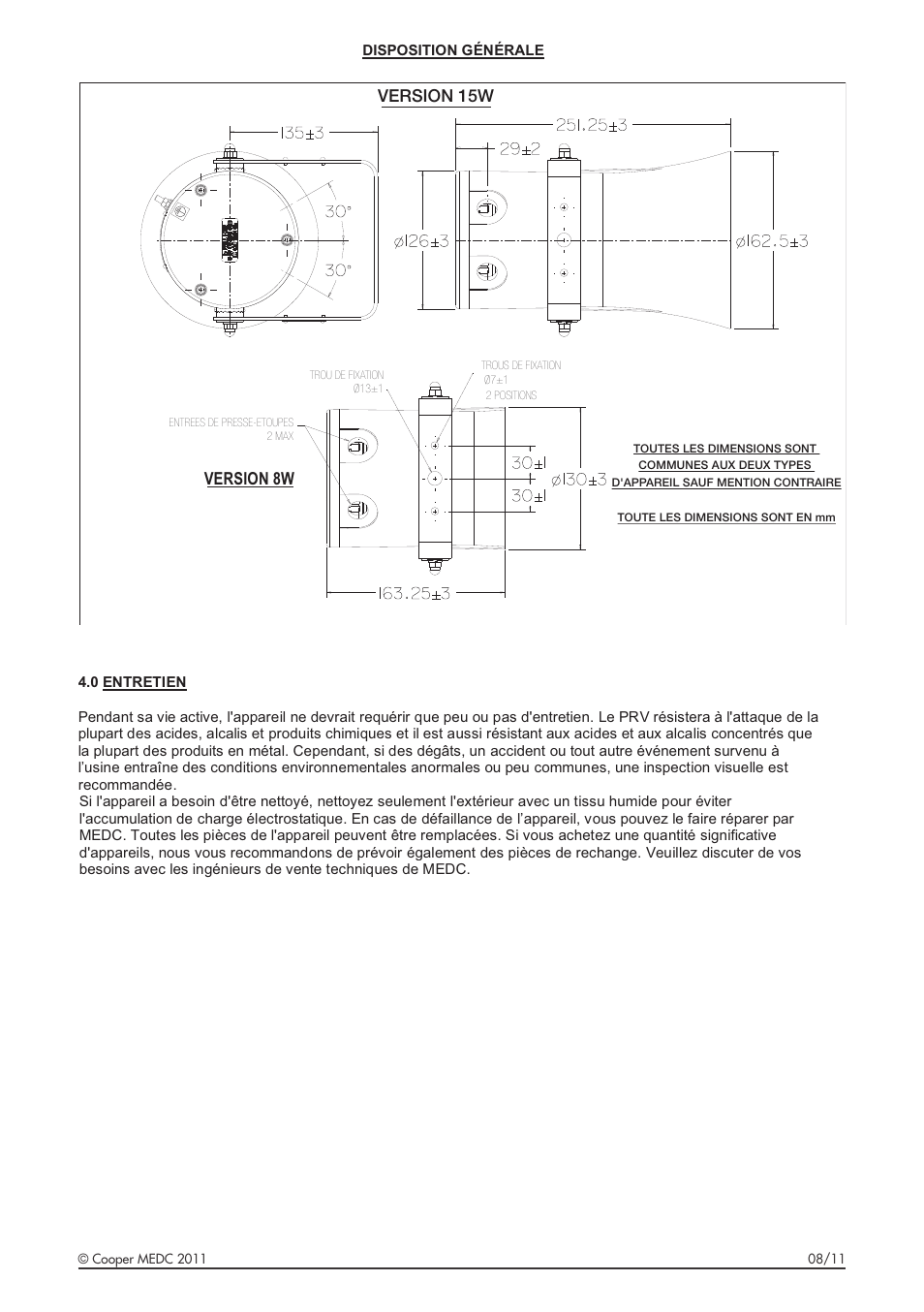 MEDC DB10 User Manual | Page 11 / 28