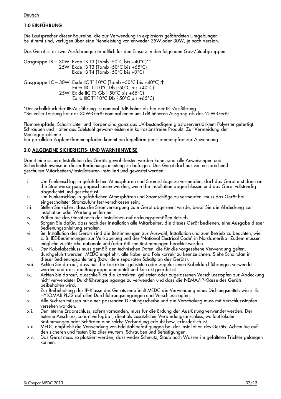MEDC DB16 User Manual | Page 11 / 20