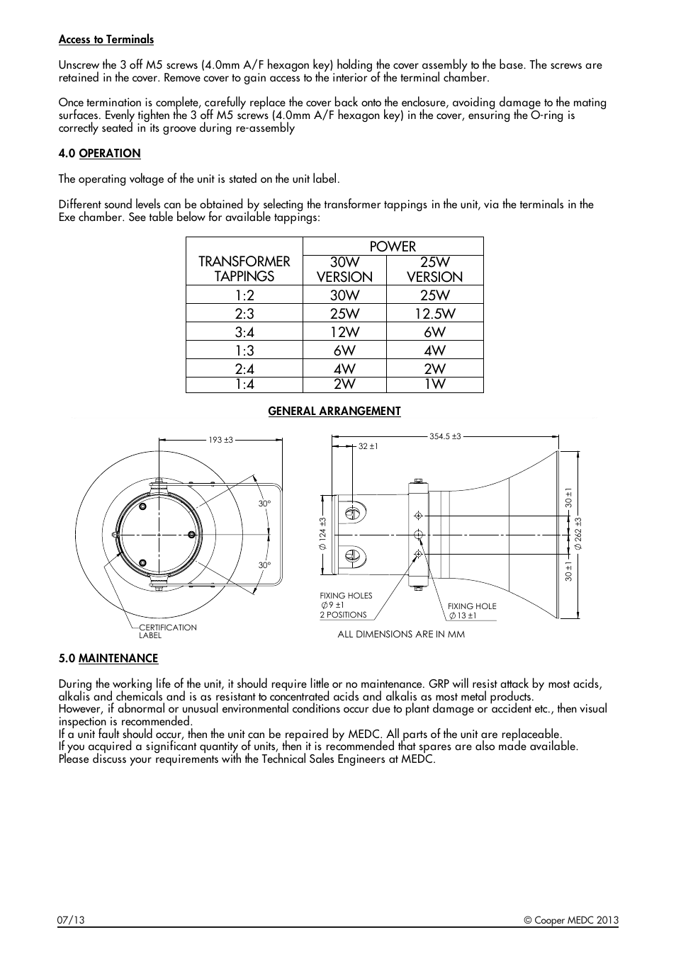 MEDC DB16 User Manual | Page 4 / 20