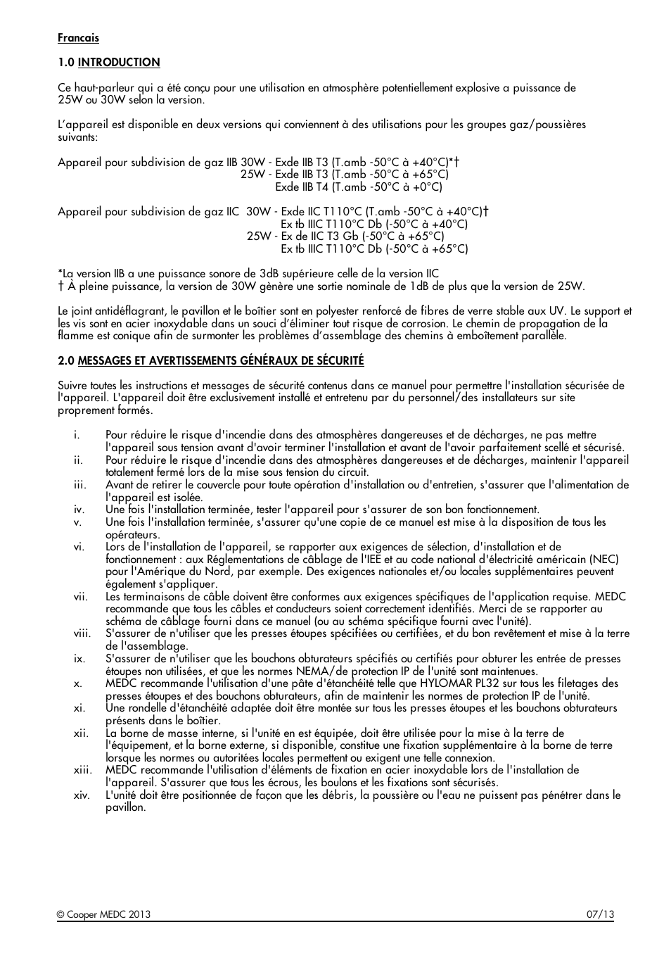 MEDC DB16 User Manual | Page 7 / 20