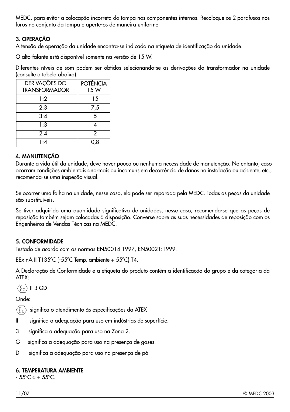 MEDC DB18 User Manual | Page 10 / 12