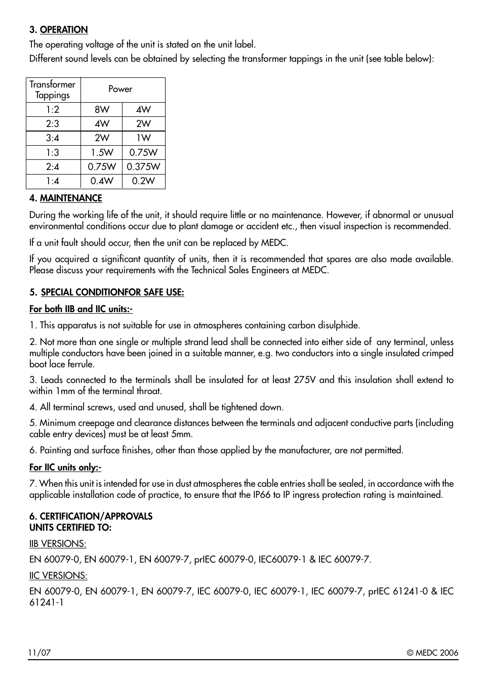 MEDC DB20 User Manual | Page 4 / 16