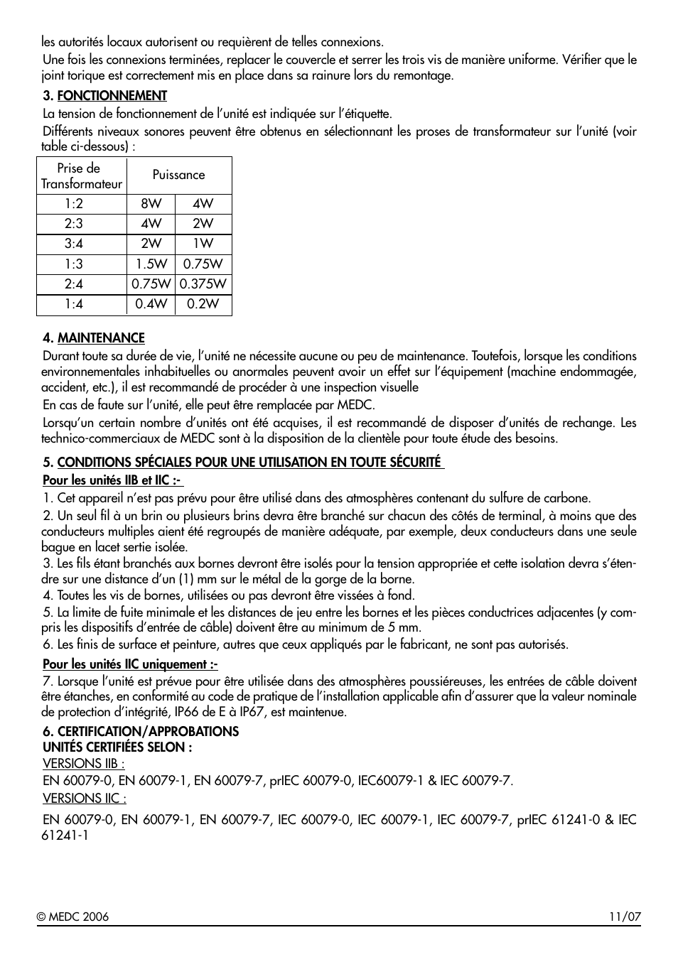 MEDC DB20 User Manual | Page 7 / 16