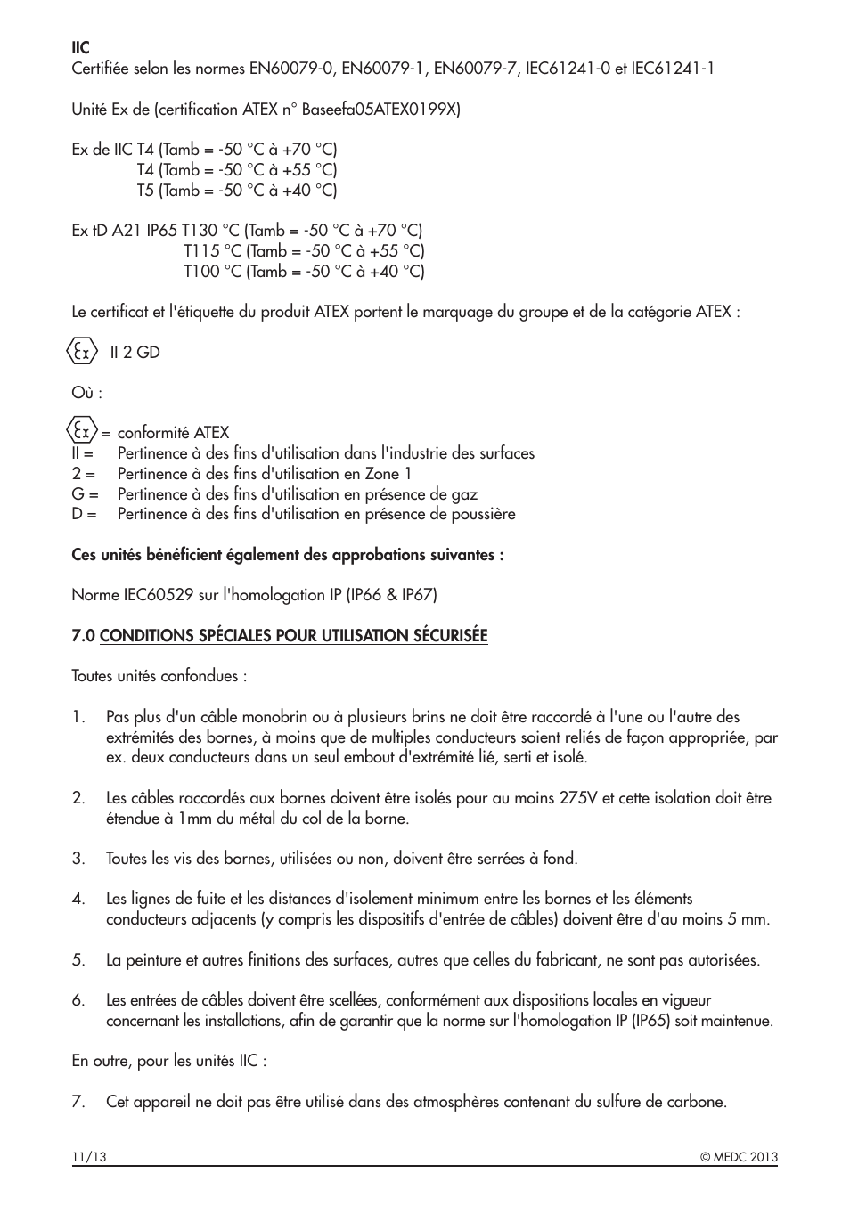 MEDC DB20C User Manual | Page 14 / 32