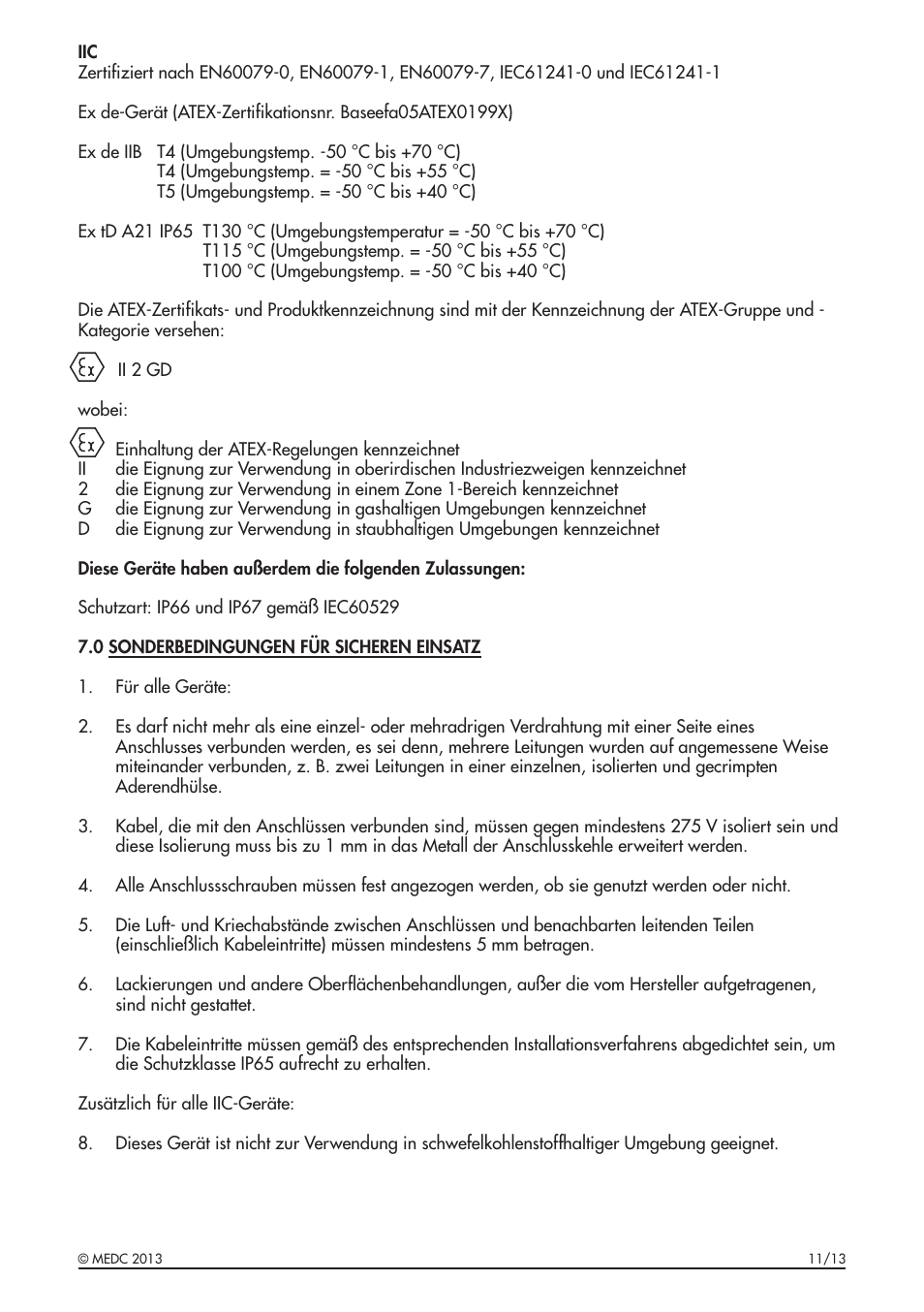 MEDC DB20C User Manual | Page 21 / 32