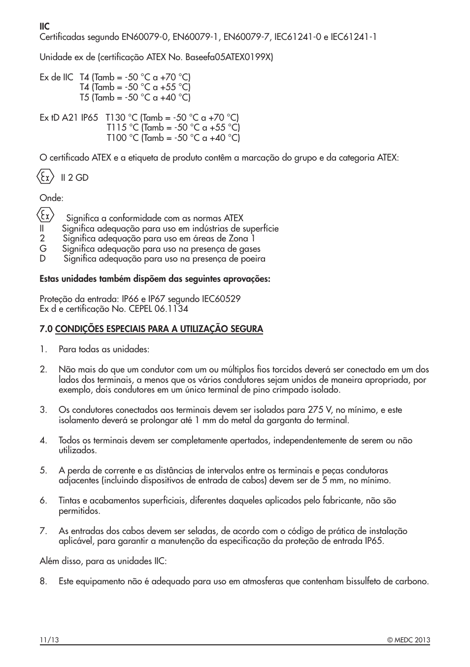 MEDC DB20C User Manual | Page 28 / 32