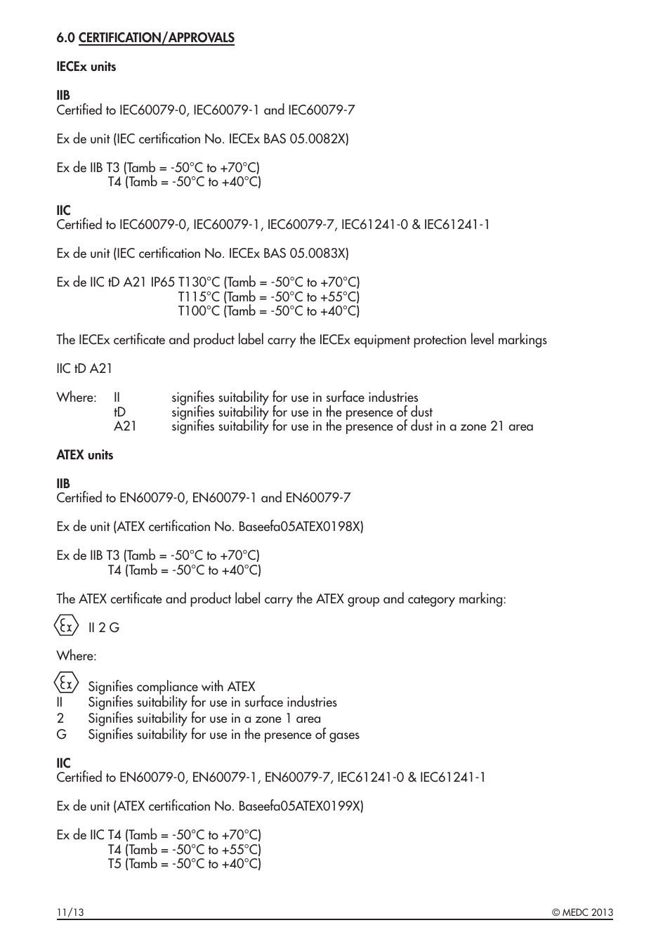 MEDC DB20C User Manual | Page 6 / 32