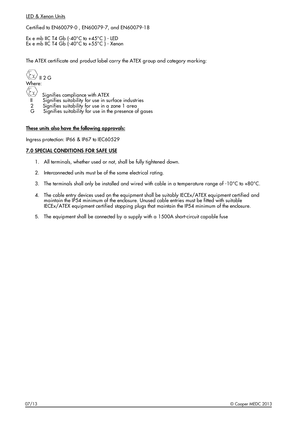 MEDC SL5 User Manual | Page 6 / 20