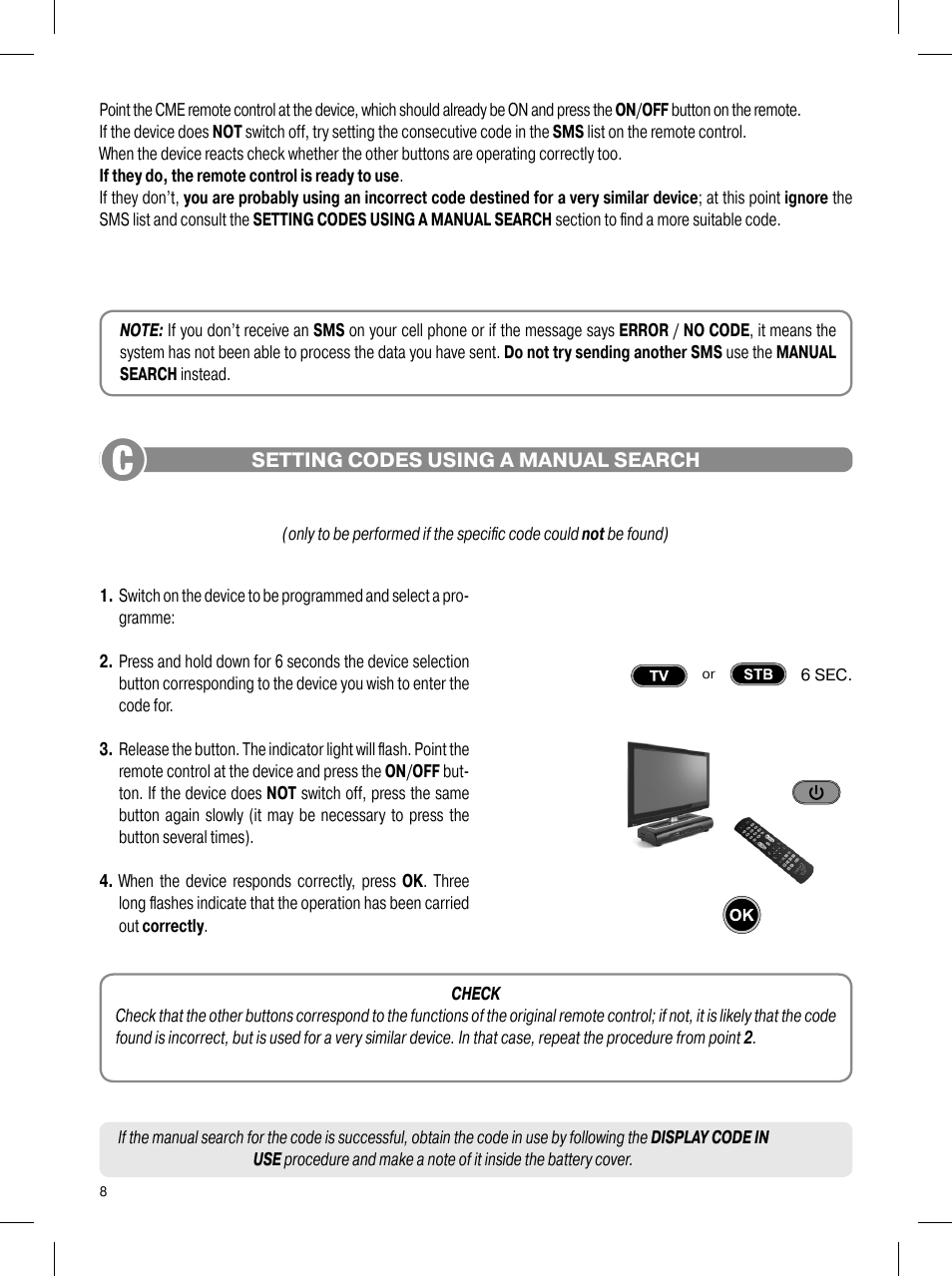 Meliconi Control 2 digital CME User Manual | Page 3 / 5