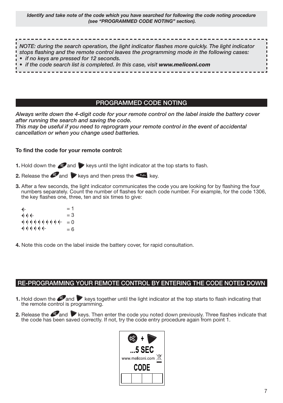 Meliconi Speedy 110 Plus User Manual | Page 3 / 4