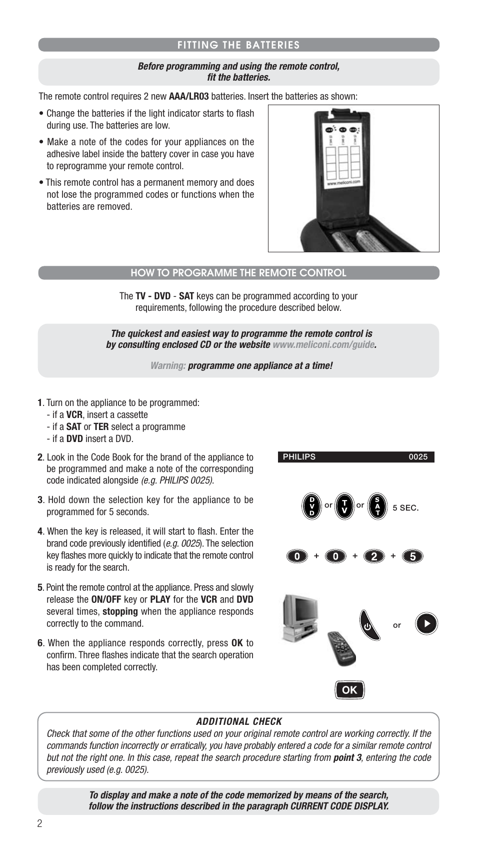Meliconi GumBody Universal 3-300 User Manual | Page 2 / 5