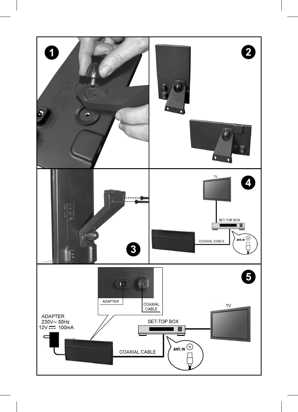 Meliconi AD Professional LTE User Manual | 3 pages
