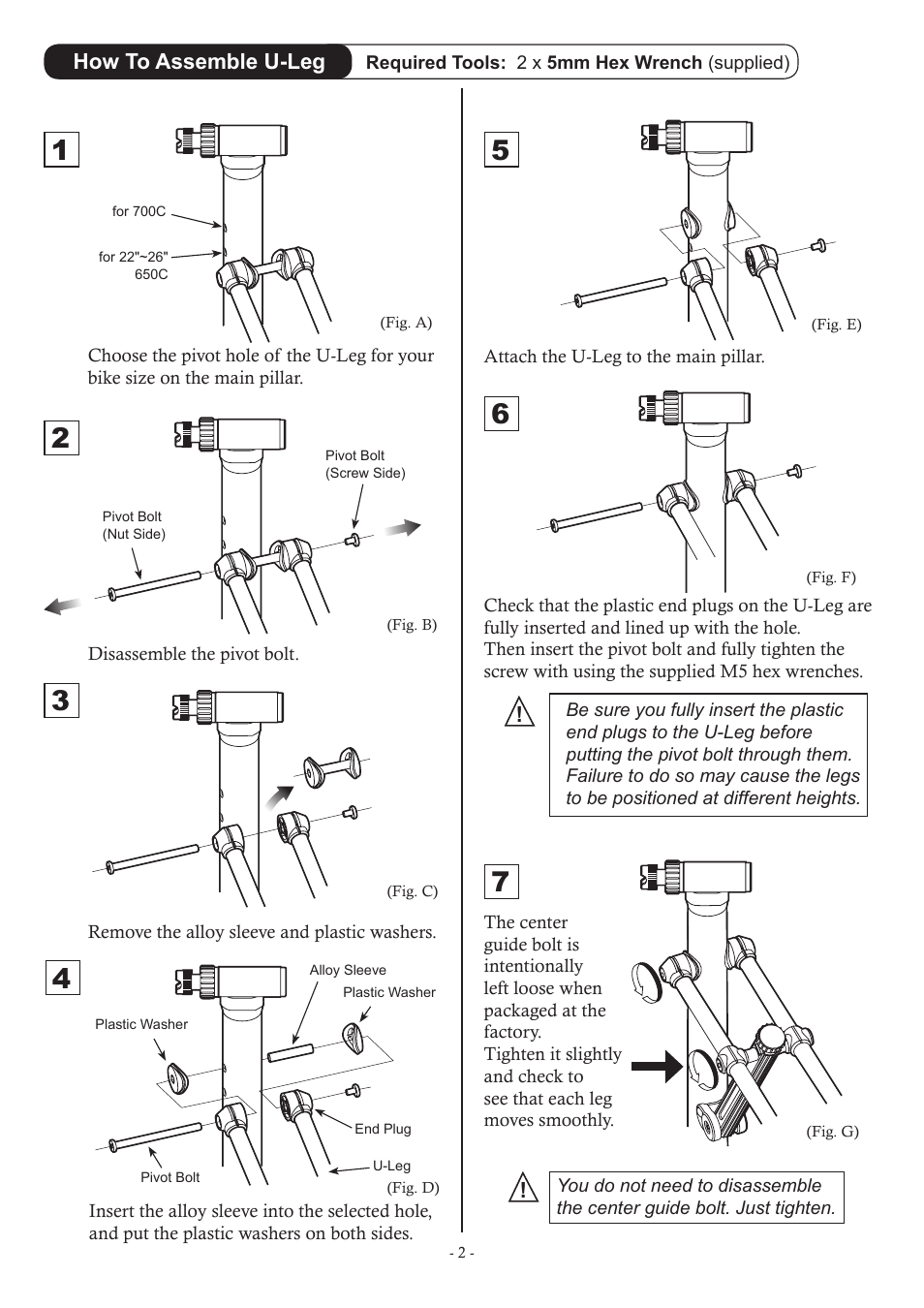 MINOURA LiveRide　LR960 User Manual | Page 2 / 8