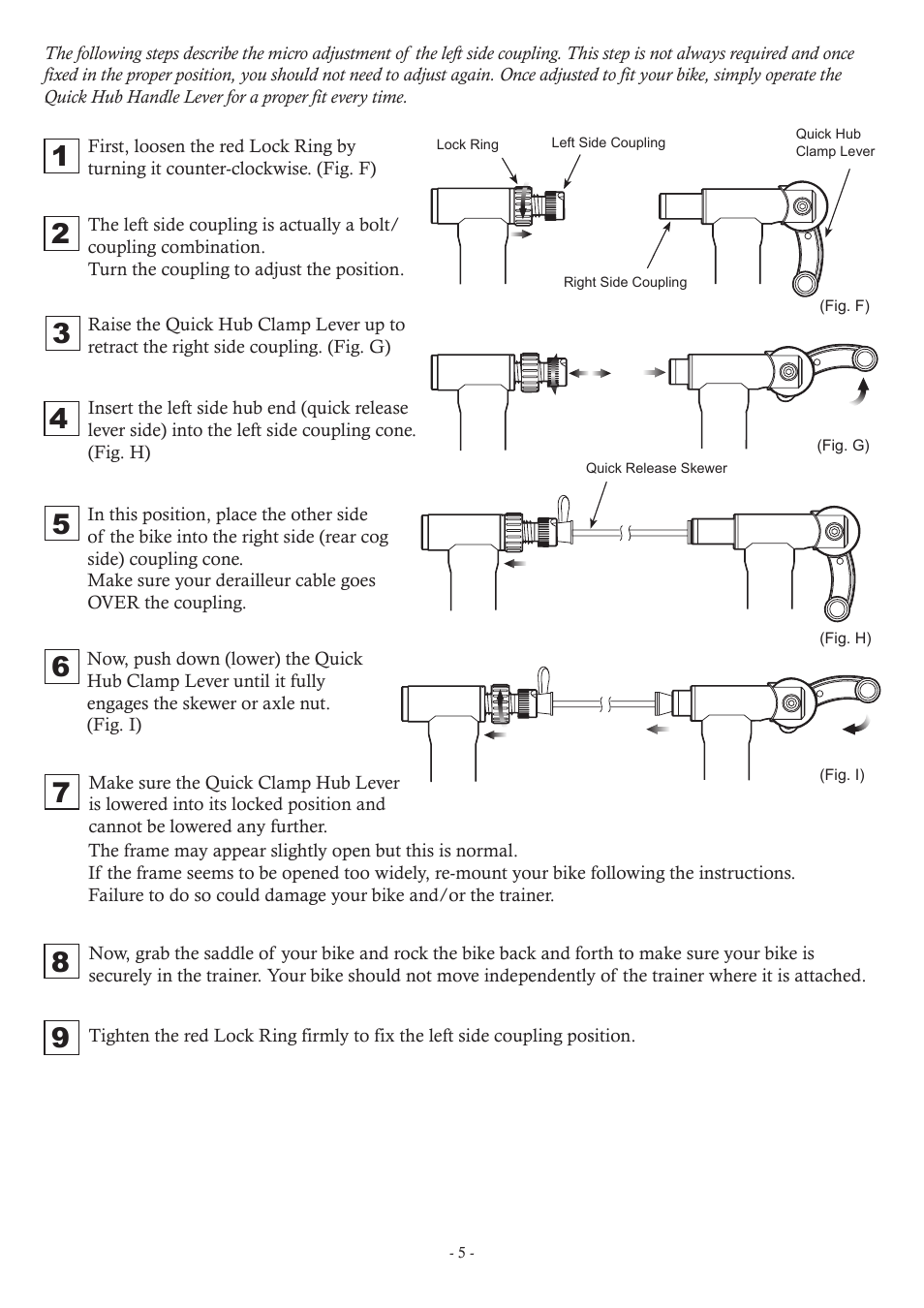 MINOURA LiveRide　LR760 User Manual | Page 5 / 8