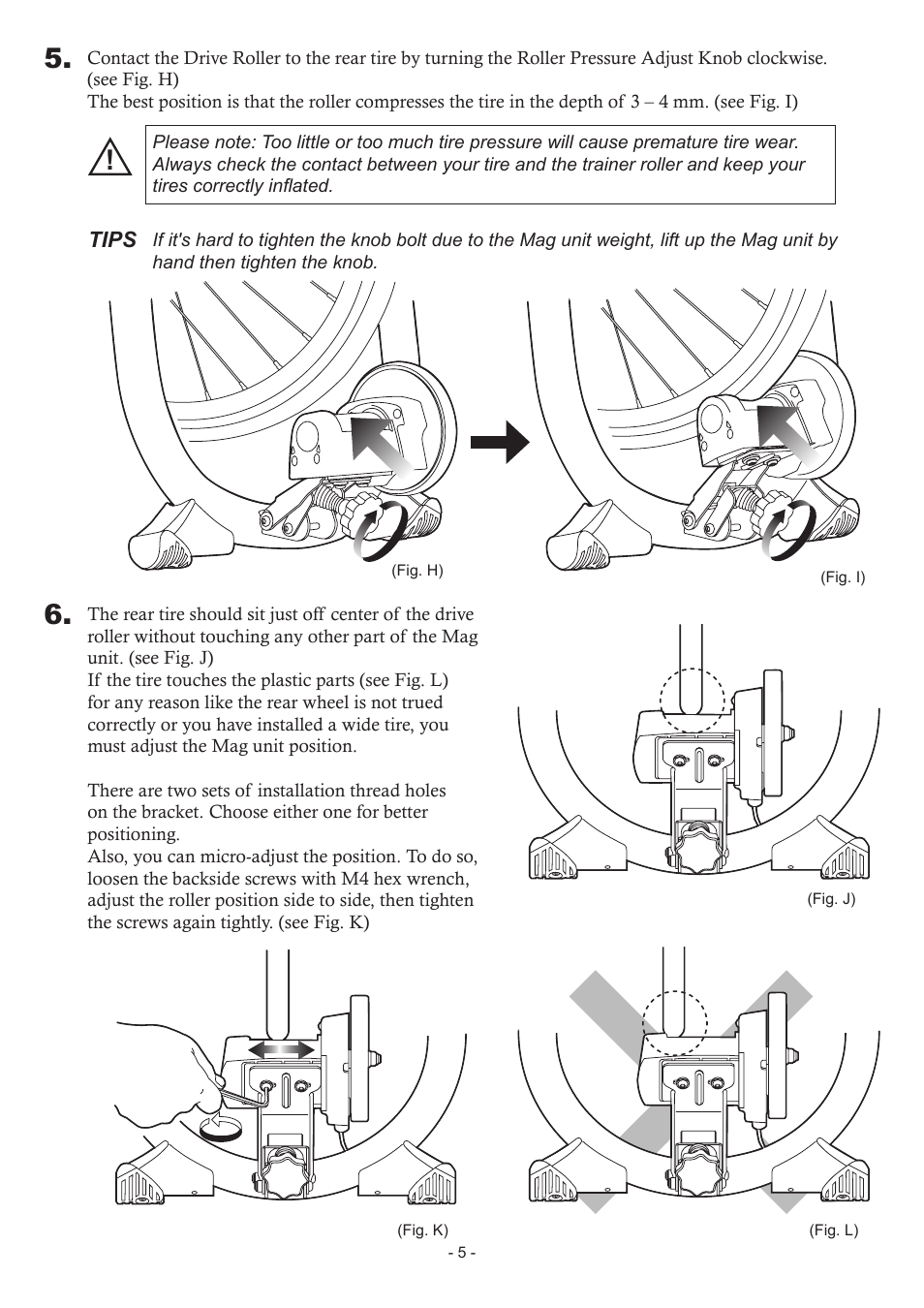 MINOURA LiveRide　LR340 User Manual | Page 5 / 8