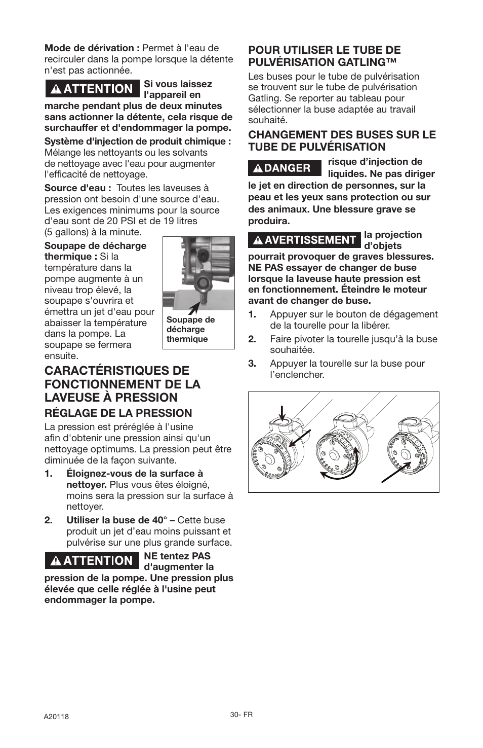 DeVillbiss Air Power Company Excell A20118 User Manual | Page 30 / 60