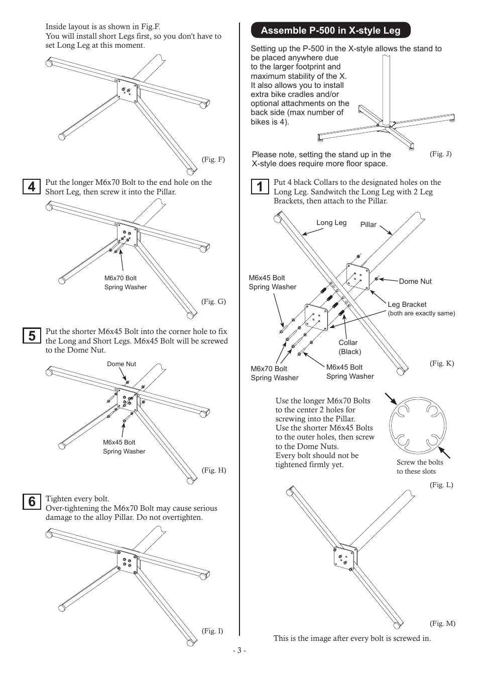 MINOURA P-500AL-5S User Manual | Page 3 / 8