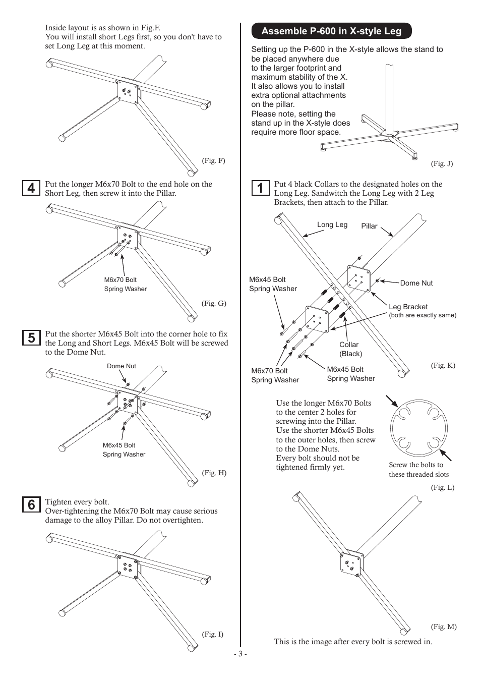 MINOURA P-600AL-5S User Manual | Page 3 / 6