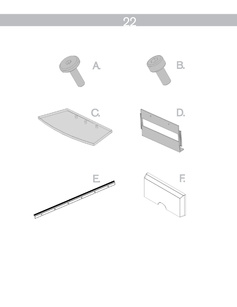 Mirage Uni-Theater® 5.1 User Manual | Page 22 / 24