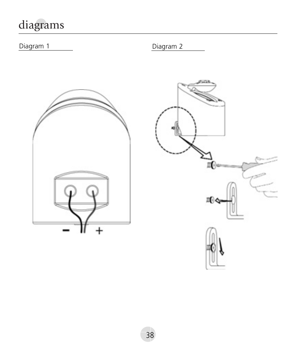Diagrams | Mirage Nanosat® Prestige User Manual | Page 38 / 44