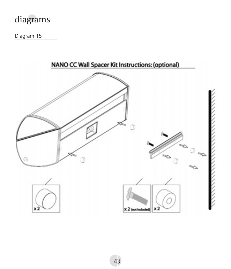 Diagrams | Mirage Nanosat® Prestige User Manual | Page 43 / 44