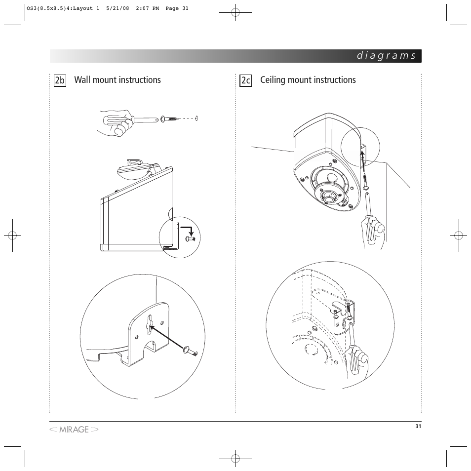 Mirage OS³-FS User Manual | Page 31 / 36
