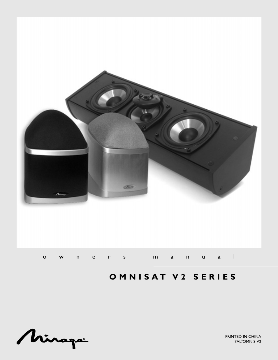 Mirage Omnisat® v2 FS User Manual | 24 pages