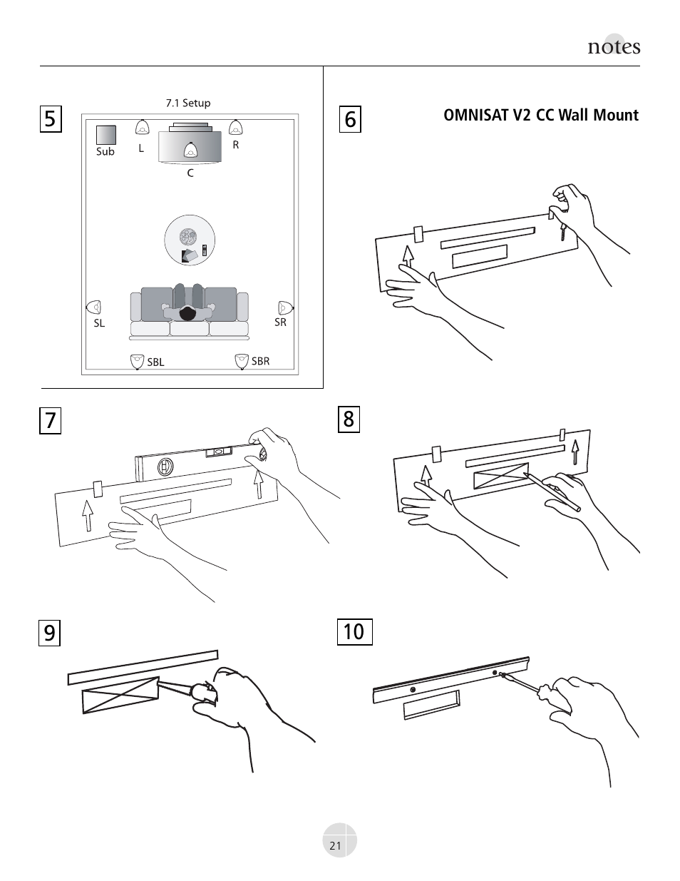 Mirage Omnisat® v2 FS User Manual | Page 21 / 24