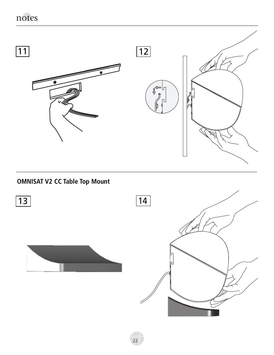 Mirage Omnisat® v2 FS User Manual | Page 22 / 24