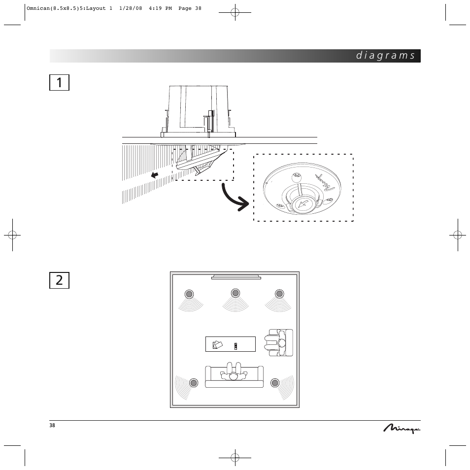 Mirage Omnican OC-65 User Manual | Page 38 / 42