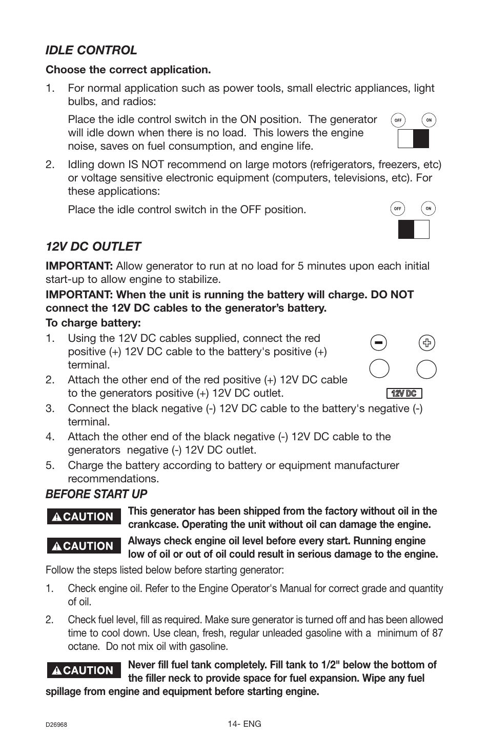 DeVillbiss Air Power Company D26968 User Manual | Page 14 / 72