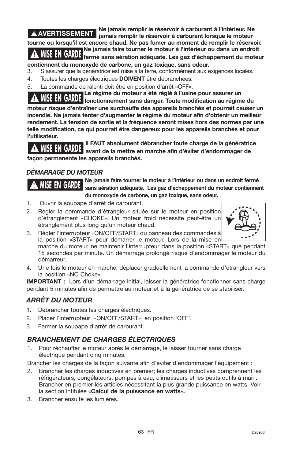 DeVillbiss Air Power Company D26968 User Manual | Page 63 / 72