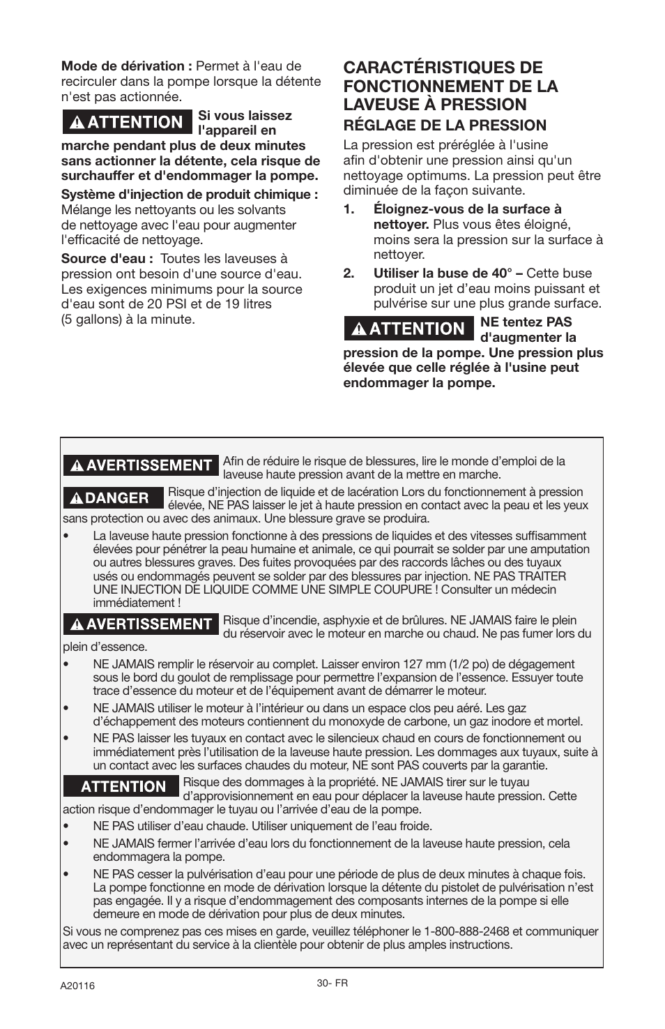 DeVillbiss Air Power Company Excell XC2600 User Manual | Page 30 / 60