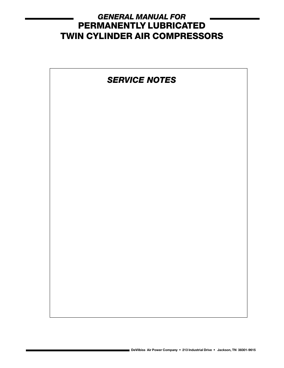 DeVillbiss Air Power Company MG7-OFTWIN User Manual | Page 16 / 16
