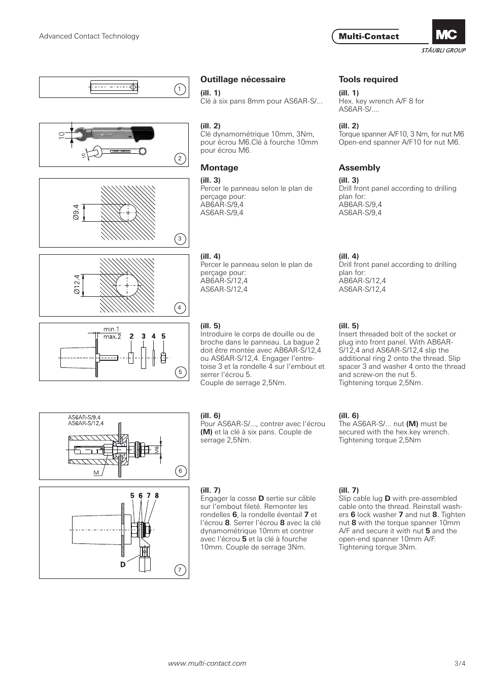 Multi-Contact MA039 User Manual | Page 3 / 4