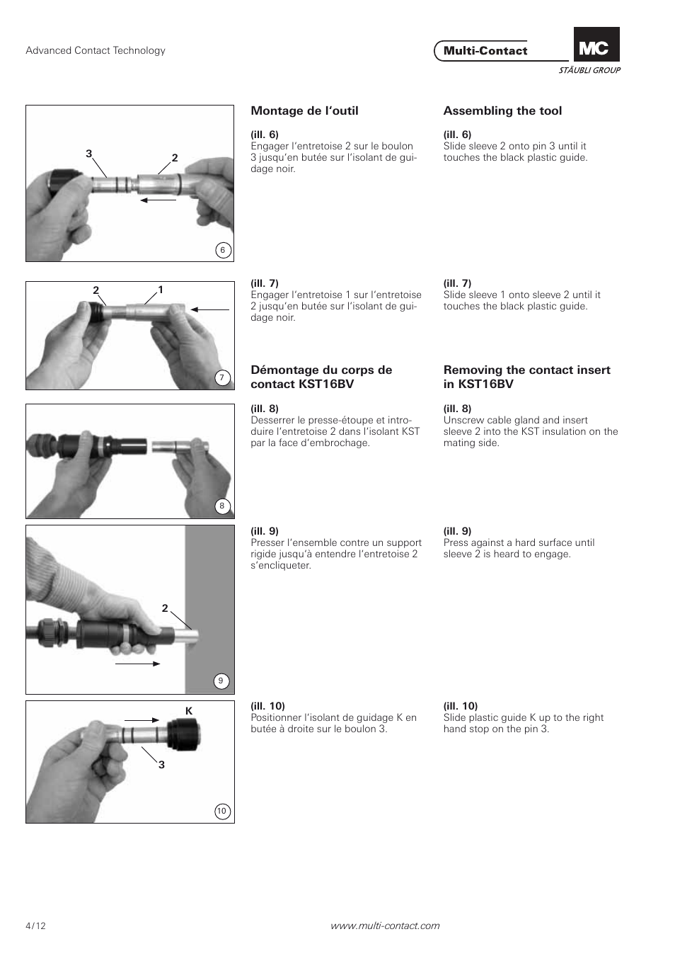 Multi-Contact MA043 User Manual | Page 4 / 12