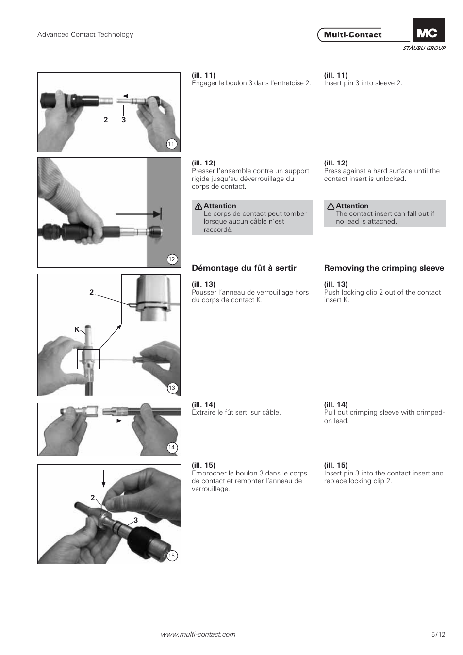 Multi-Contact MA043 User Manual | Page 5 / 12