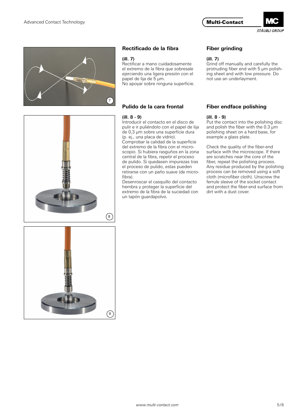 Multi-Contact MA092 User Manual | Page 5 / 8