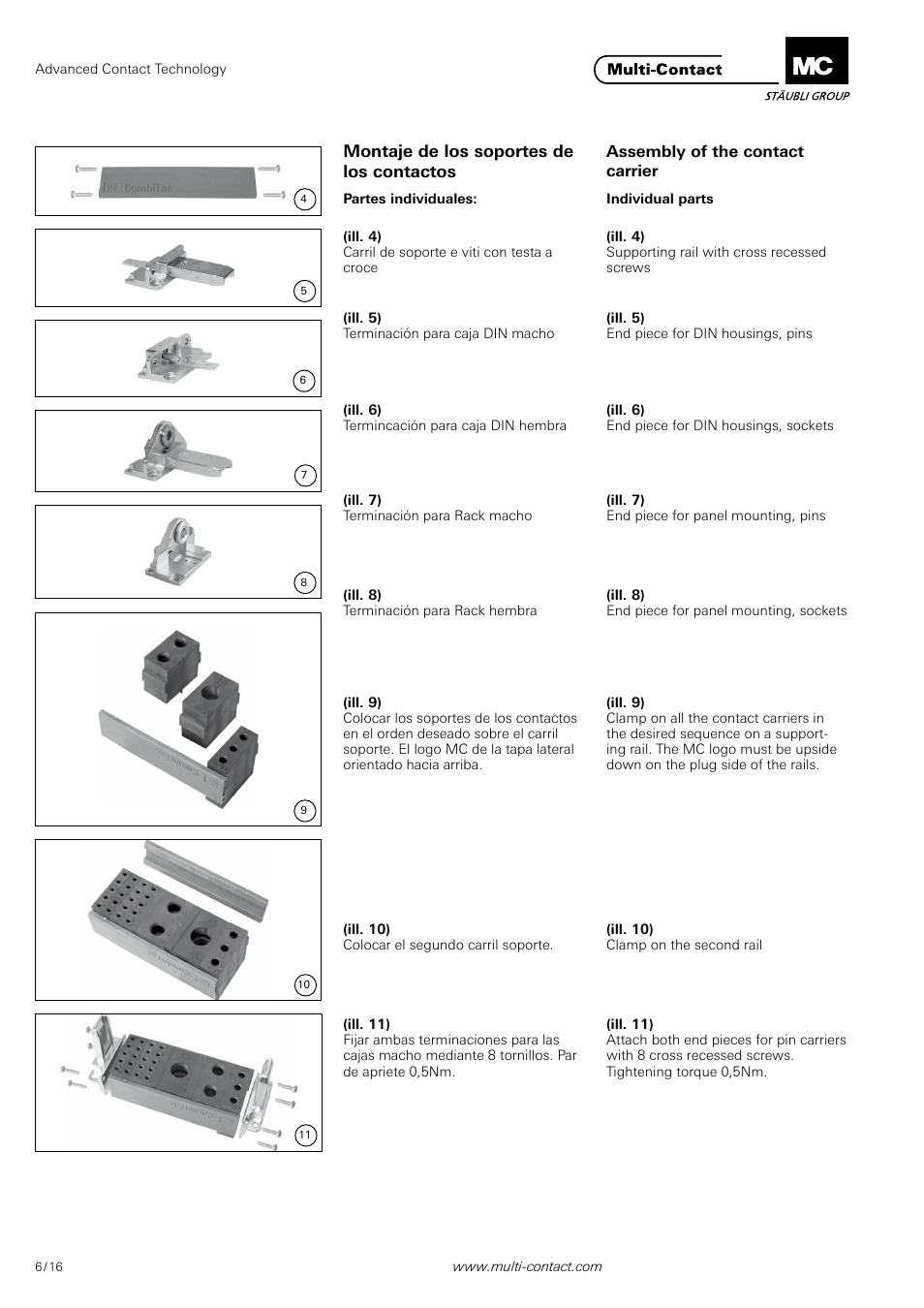 Multi-Contact MA213 User Manual | Page 6 / 16