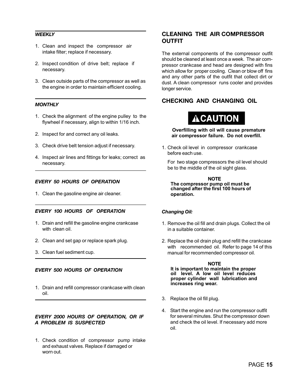DeVilbiss DACE-7161-2 User Manual | Page 15 / 32