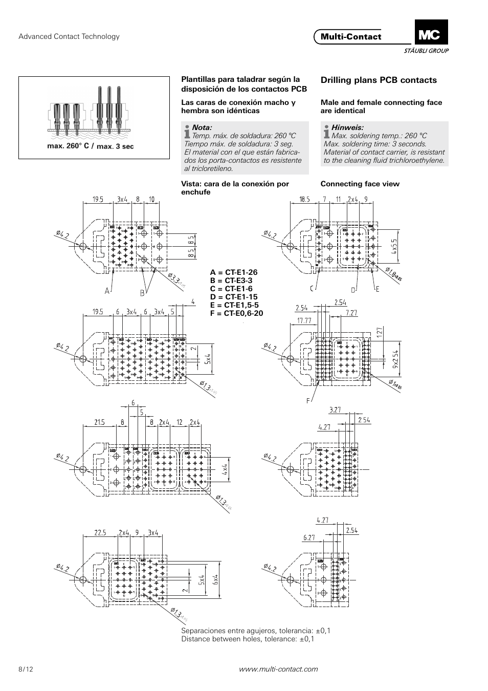 Multi-Contact MA213-01 User Manual | Page 8 / 12