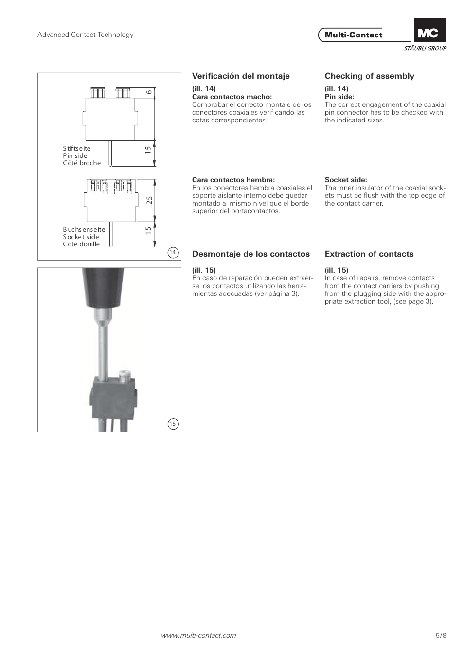 Multi-Contact MA213-02 User Manual | Page 5 / 8