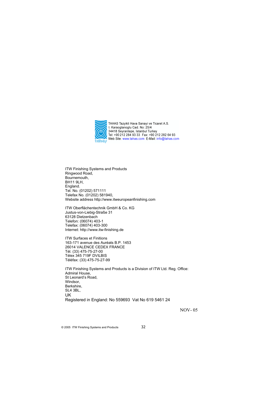 DeVilbiss COMPACT P2-11 User Manual | Page 32 / 32