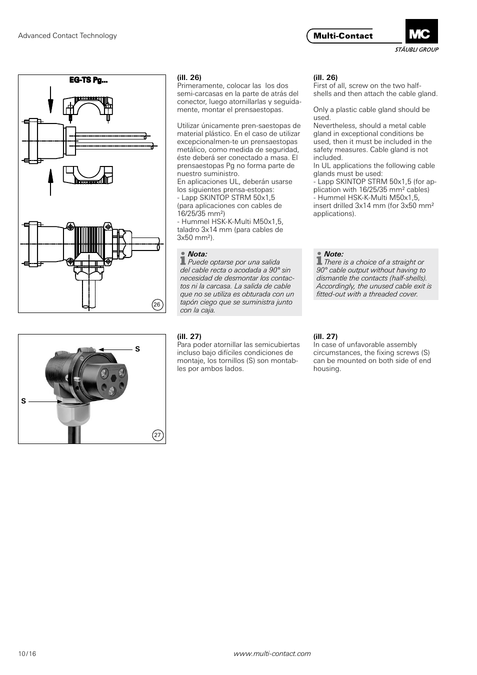 Multi-Contact MA200 User Manual | Page 10 / 16