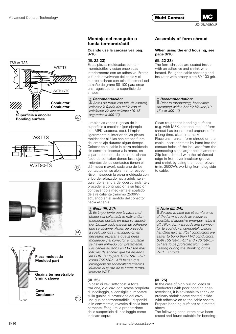 Multi-Contact MA200 User Manual | Page 8 / 16