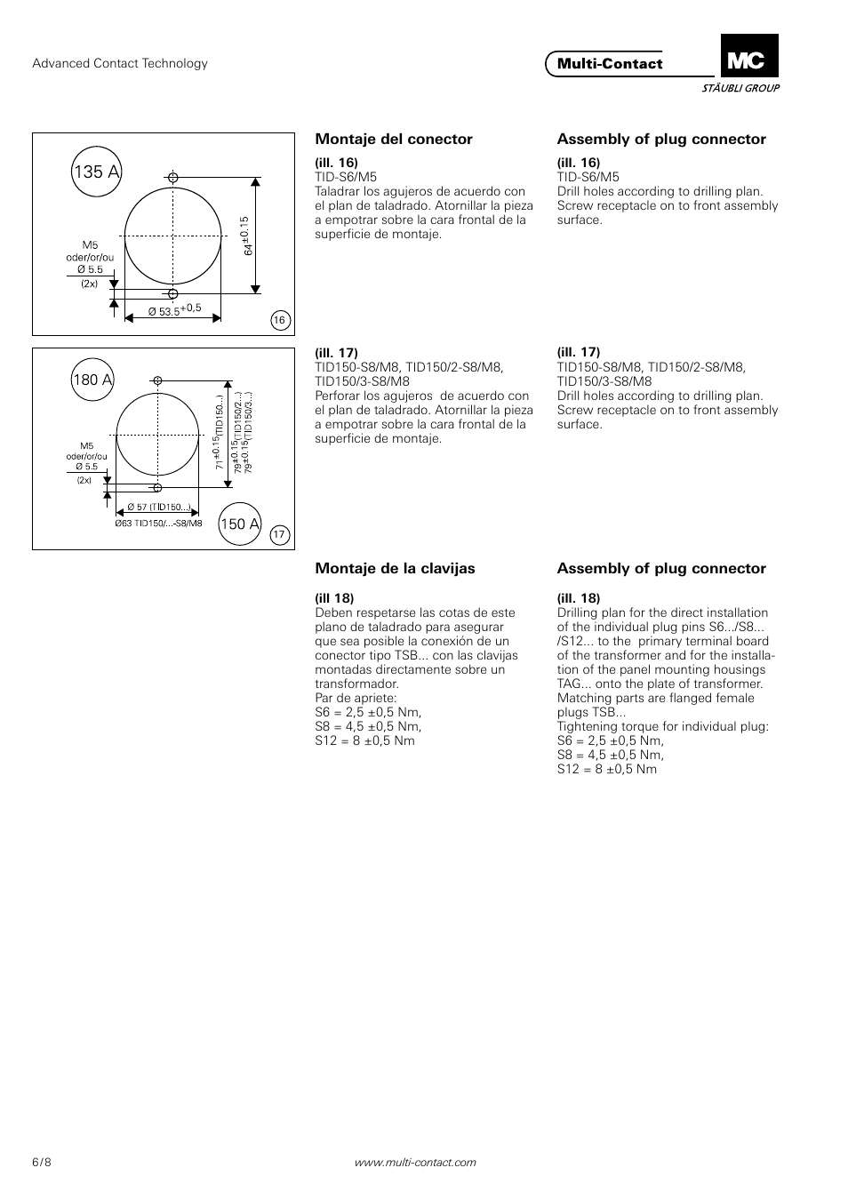 Multi-Contact MA210 User Manual | Page 6 / 8