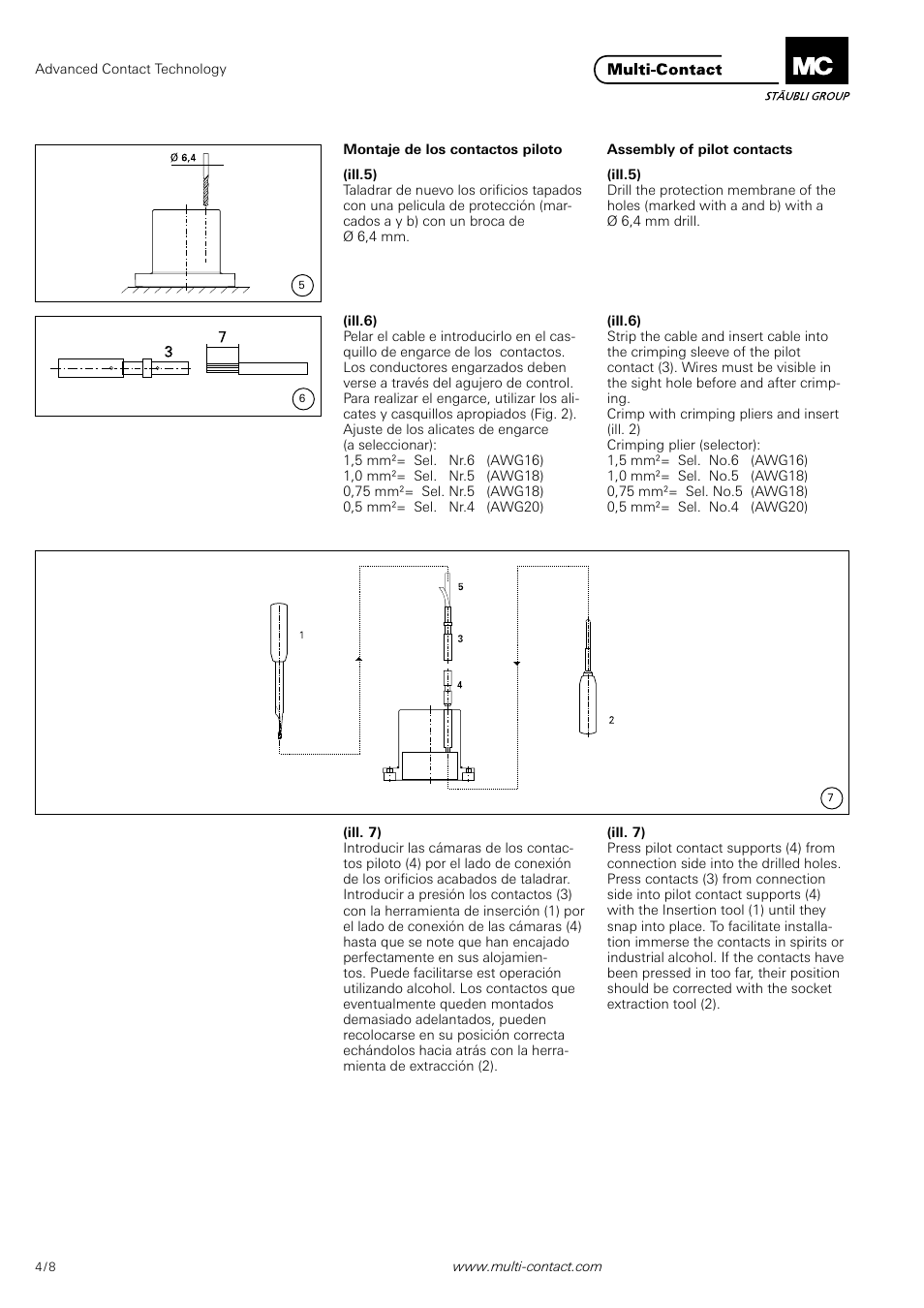 Multi-Contact MA225 User Manual | Page 4 / 8