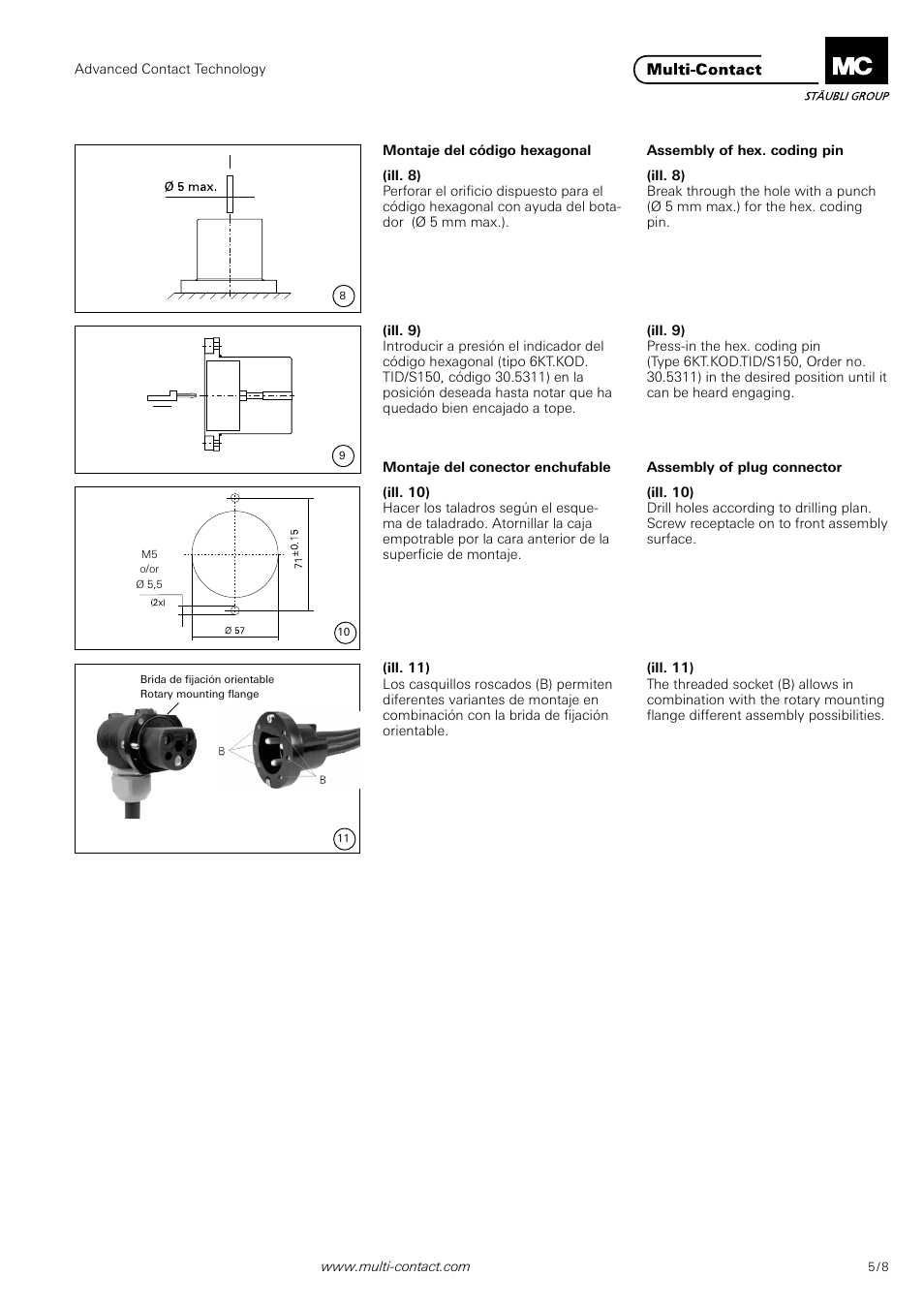 Multi-Contact MA225 User Manual | Page 5 / 8